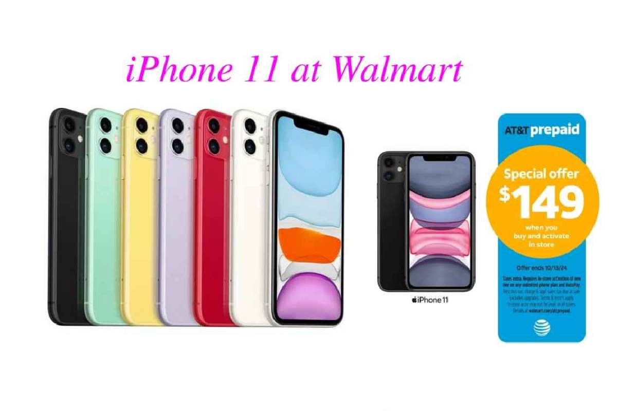 iPhone 11 at Walmart