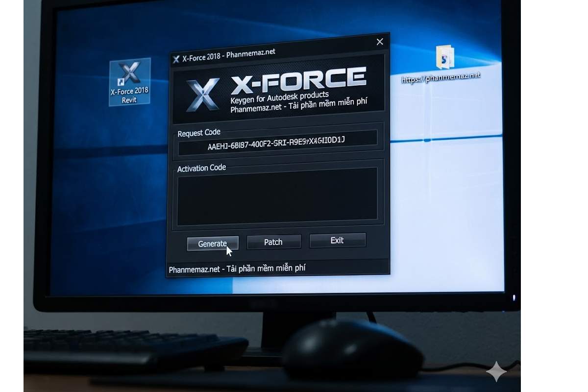 X-Force 2018 Phanmemaz.net: Complete Guide for Vietnamese Autodesk Users