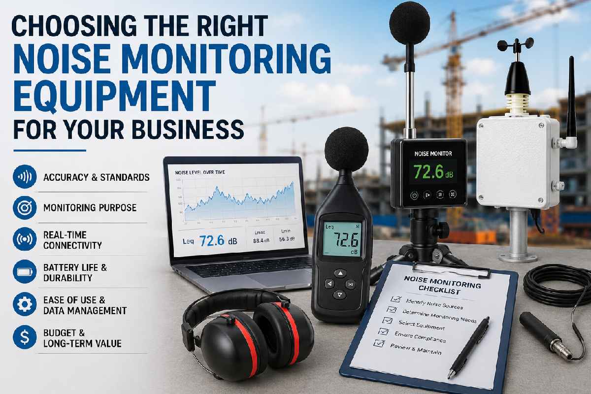Choosing the Right Noise Monitoring Equipment for Your Business
